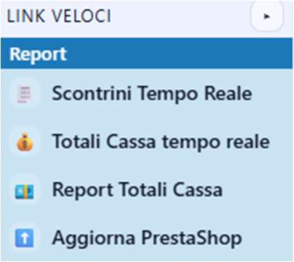 Link veloci per report e PrestaShop